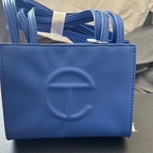 Telfar Mini Bag in Vibrant Blue